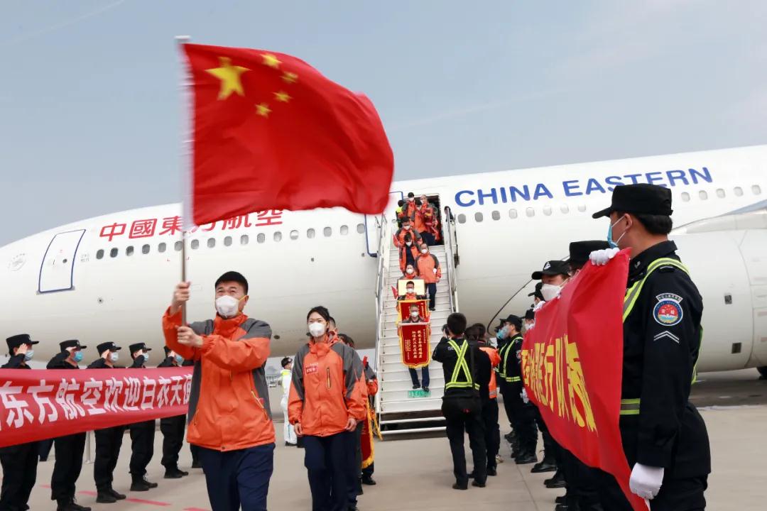 凱旋！西安國際醫(yī)學(xué)中心醫(yī)院支援湖北醫(yī)療隊回家